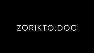 ZORIKTO.DOC | Анимационный фильм о художнике Zorikto
