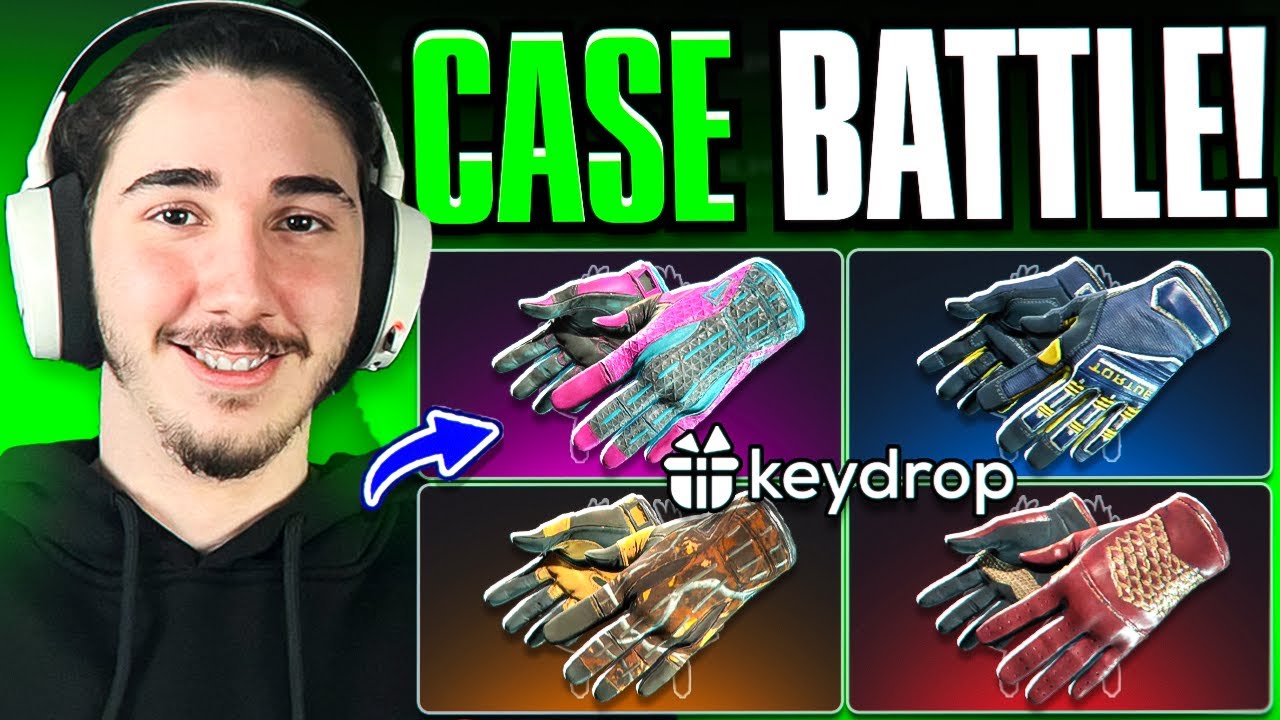 SPENT MY ENTIRE BALANCE ON A CASE BATTLE!! (Keydrop Promo Code 2025)