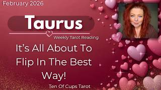 ♉Taurus! "Ready Or Not Here Comes Your Reset!"| February Tarot 2026 Wealth