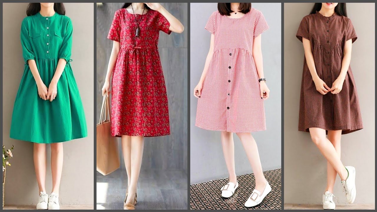 Elegant and stylish casual midi dresses for girls and women/latest ...