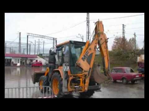 სტიქიის სალიკვიდაციო სამუშაოები ზესტაფონში