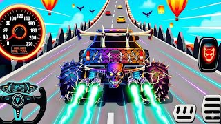 Mega Ramp Monster Truck Racing 3D - Extreme Car Stunts - Android Gameplay screenshot 3