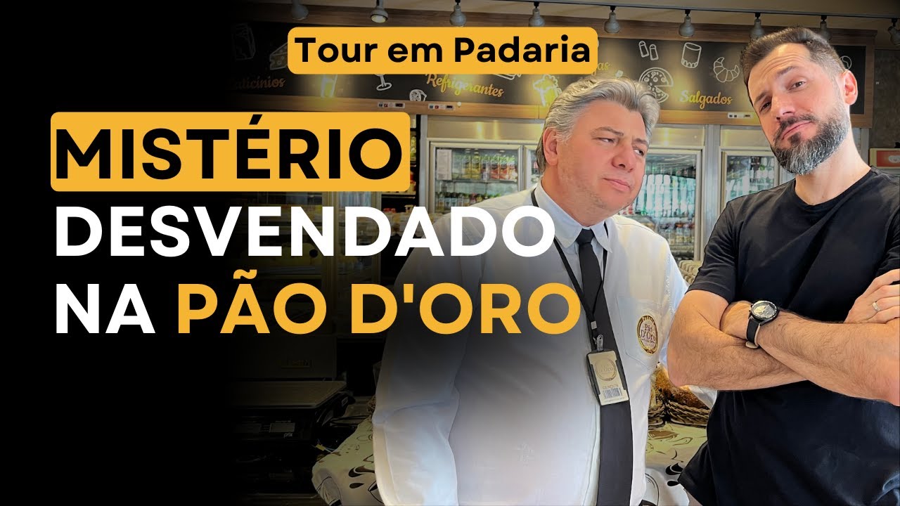 MISTÉRIO DESVENDADO do SUCESSO: Tour Padaria Pão D'oro
