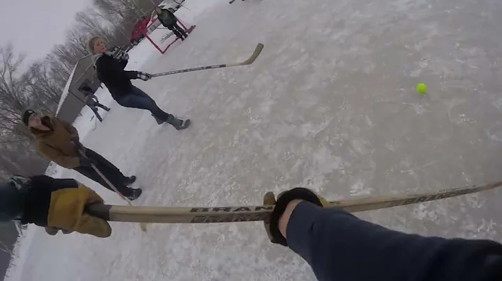 Family Boot Hockey Christmas Eve