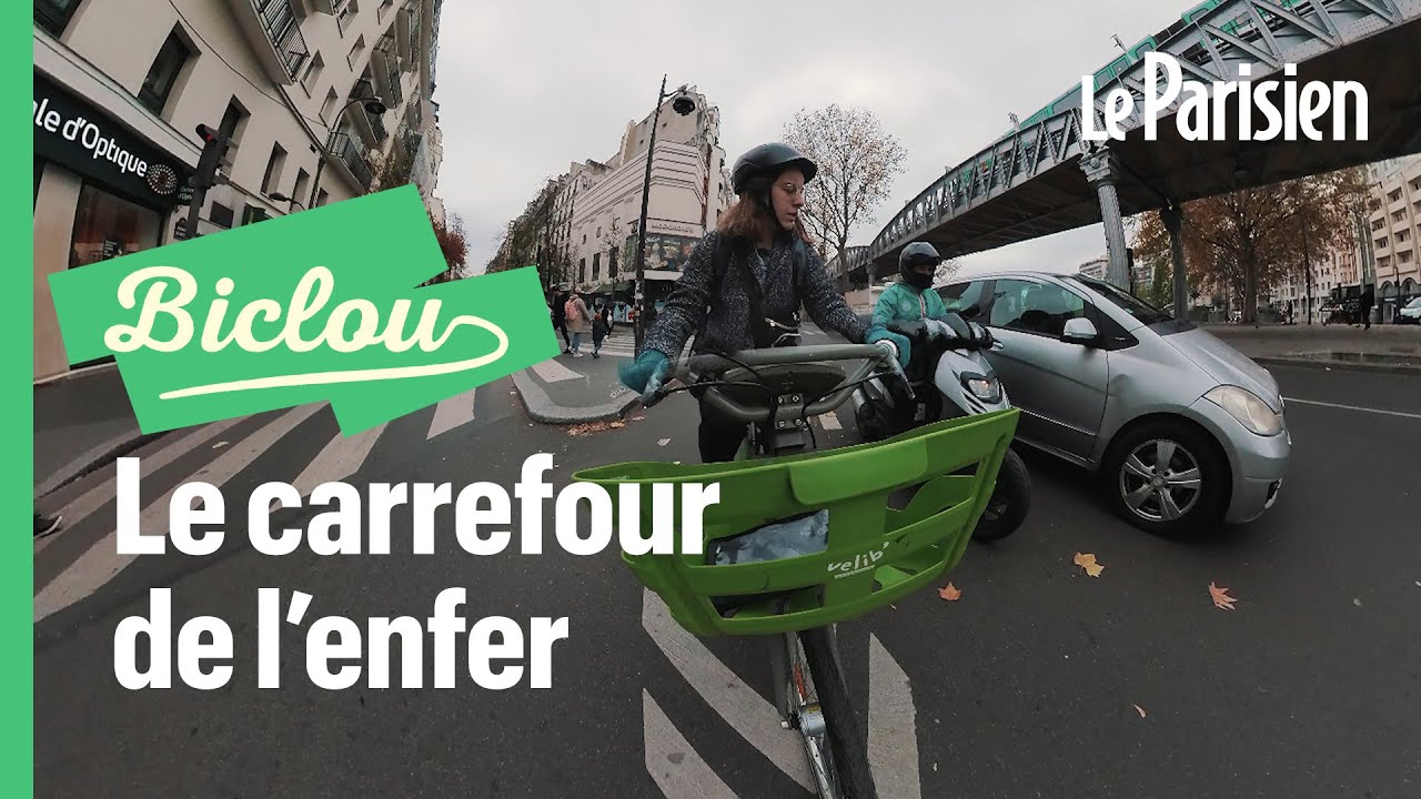 Jaurès - Stalingrad, le pire carrefour de Paris pour les cyclistes et les piétons ?