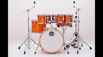 Mars Maple MM504SF in Glossy Amber (OG) plus 8x7 Tom Pack