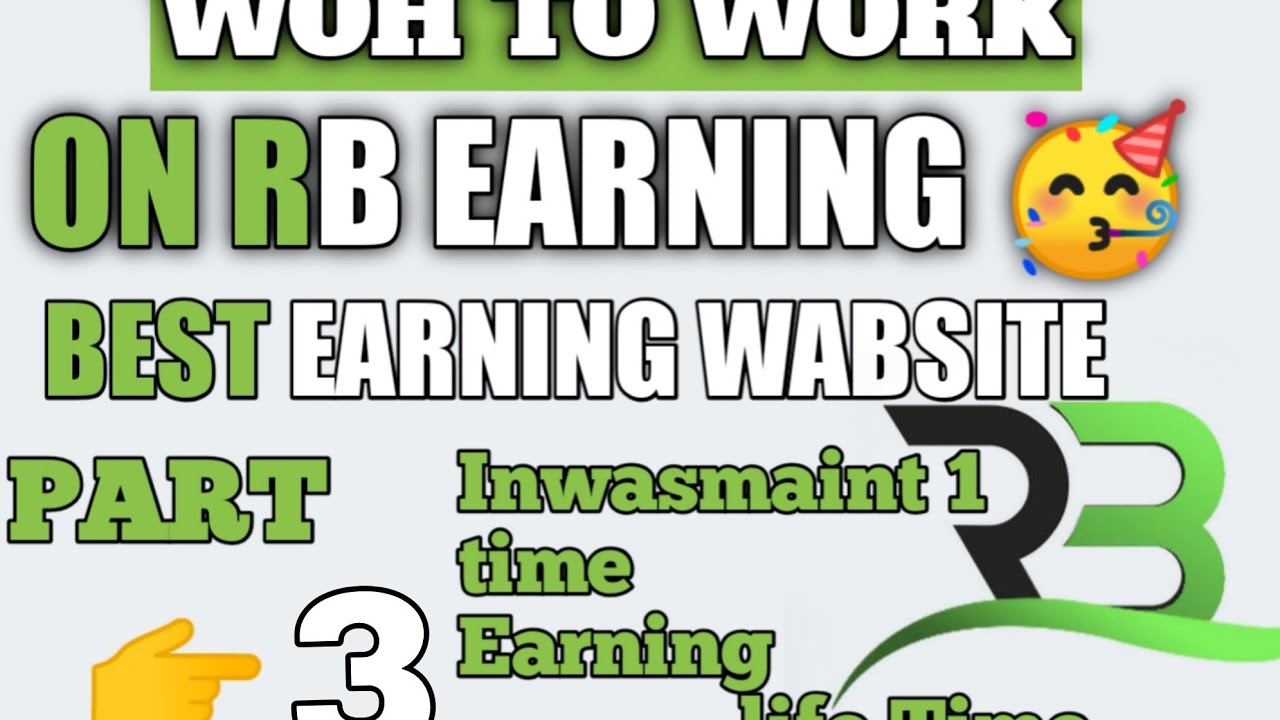 HOW TO WORK 💪 ON RB EARNING PART (3) - YouTube