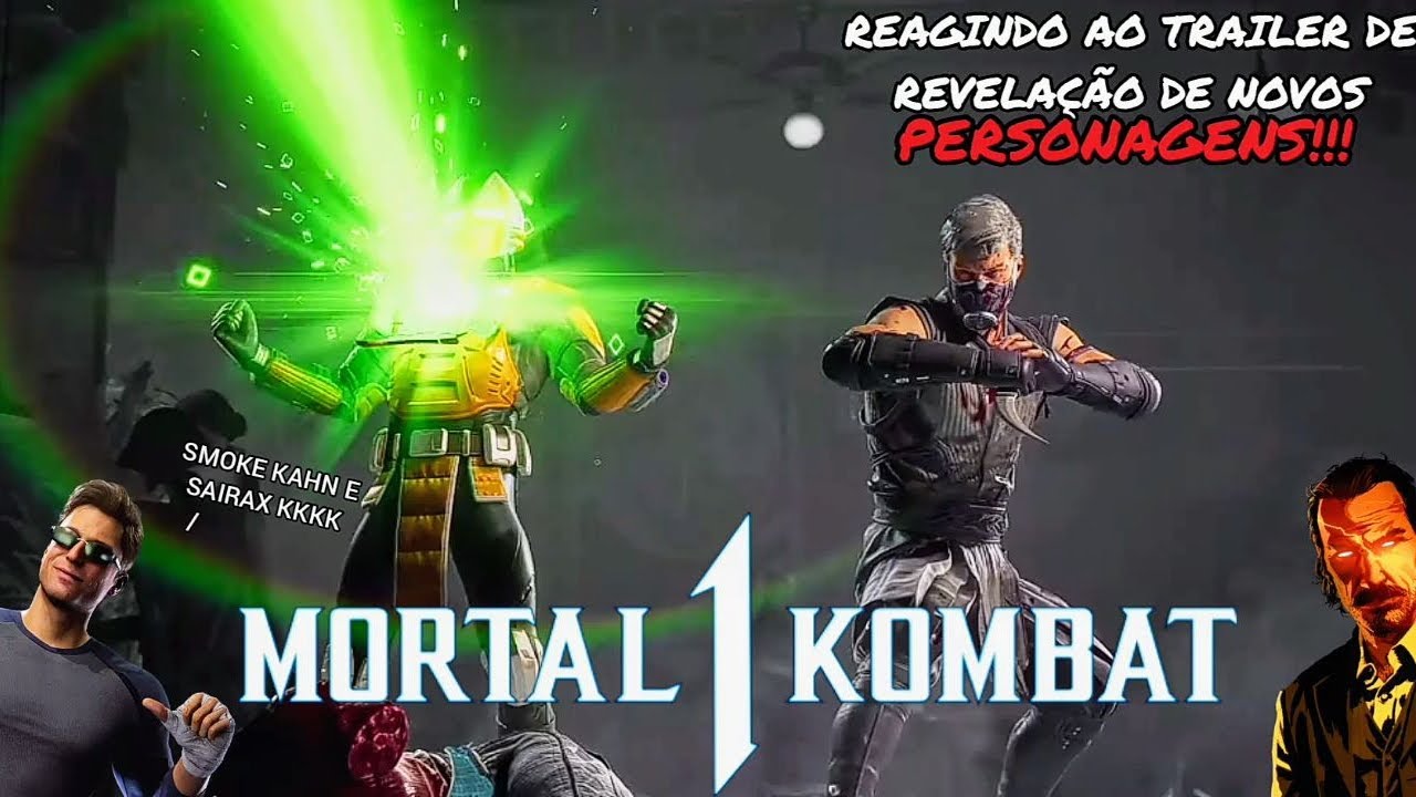 Mortal Kombat 1: os personagens do trailer de revelação