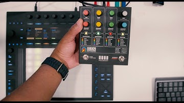 Trying out the Chroma Console Matte Black Edition with the Ableton Push 3 in Standalone