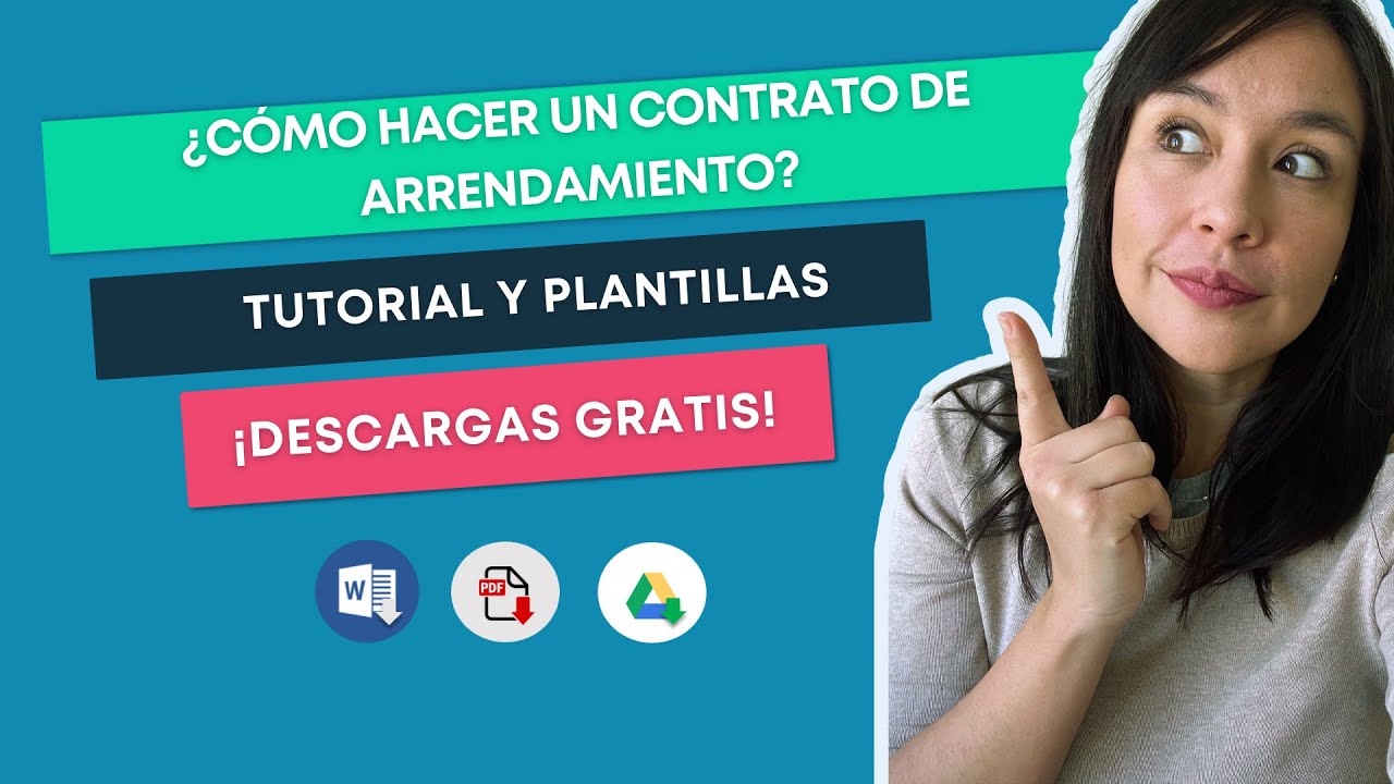 📝 CONTRATO DE ARRENDAMIENTO ¿Cómo llenarlo? -【Plantillas Gratis】Word - PDF