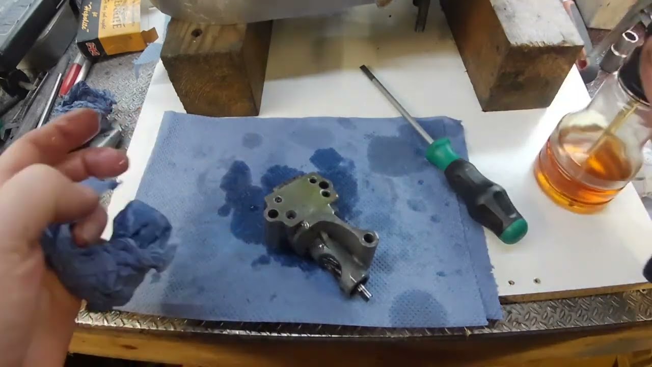 BSA A50 Part 13 Timing Gears & Oil Pump