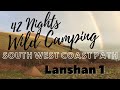 Wild camping 42 nights on south west coast path using lanshan 1 locations and views real life use