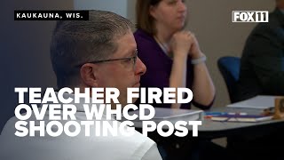 Wisconsin teacher fired over social media post in wake of Trump assassination attempt