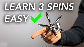 Learn How to Spin A Pen  In Only 5 Minutes  Cool Skill While Bored