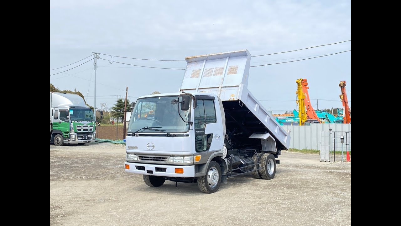 1999 Model, Hino Ranger Dumper, J08C Engine !! - YouTube
