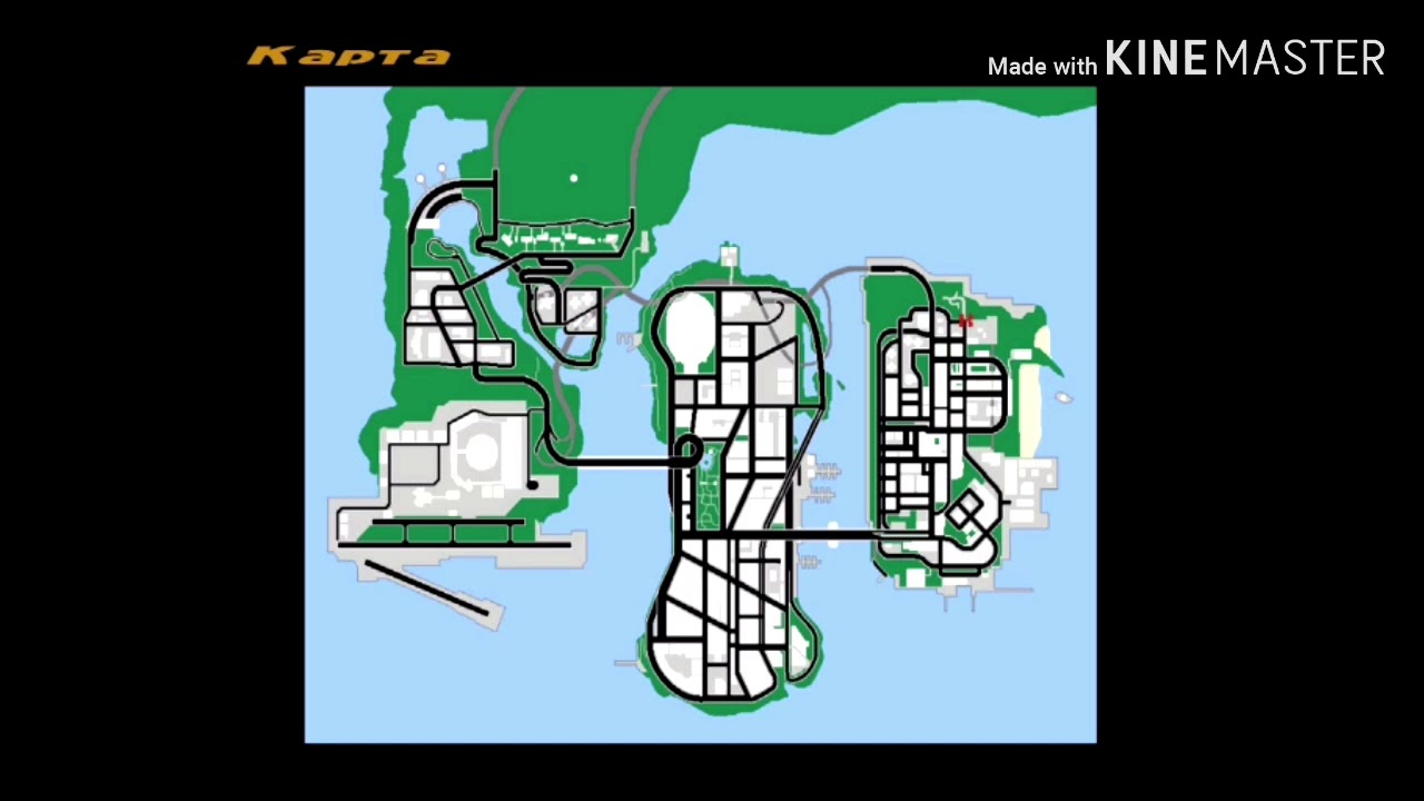 Гта 3 ньюпорт карта