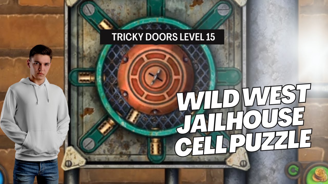 Tricky Doors - Level 15 Wild West - Jailhouse Cell Puzzle