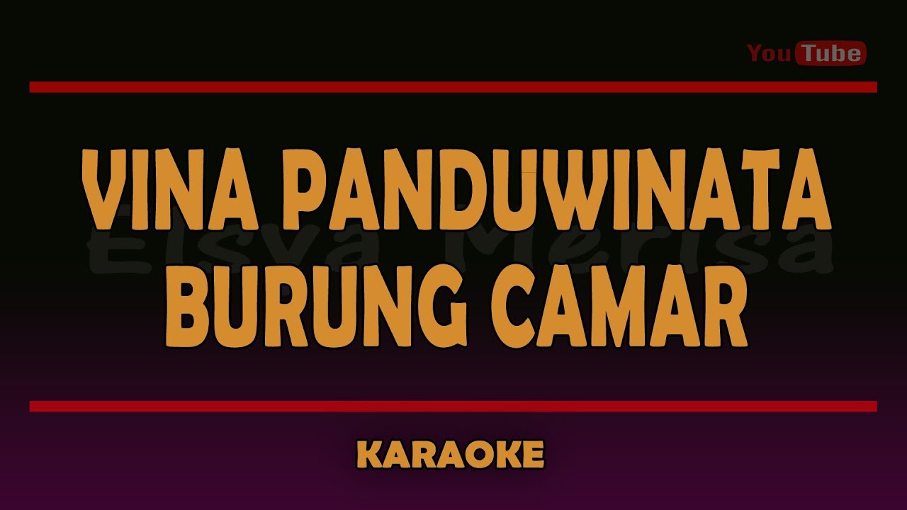 Vina Panduwinata - Burung Camar (ORIGINAL KARAOKE)