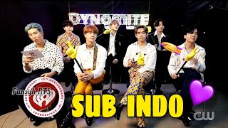 [INDO SUB] BTS IHEARTRADIO MUSIC FESTIVAL 2020 | INTERVIEW BEHIND CUT @CW TV 200927