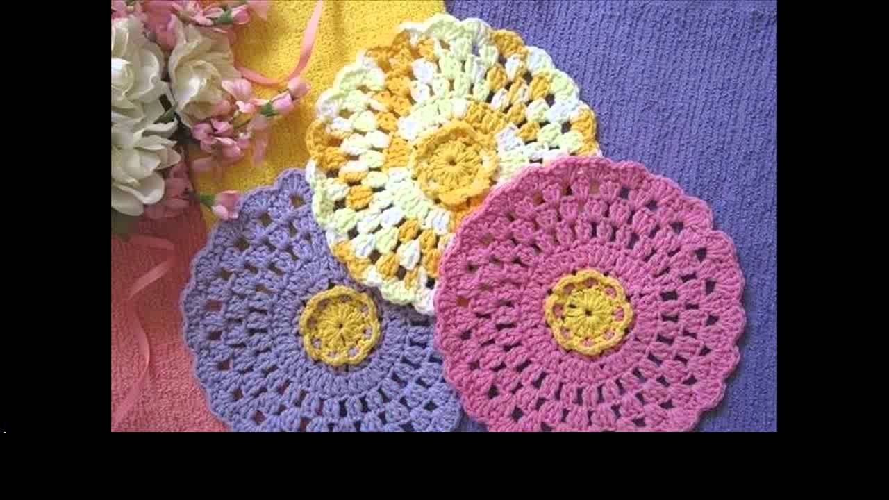 crochet dishcloths YouTube