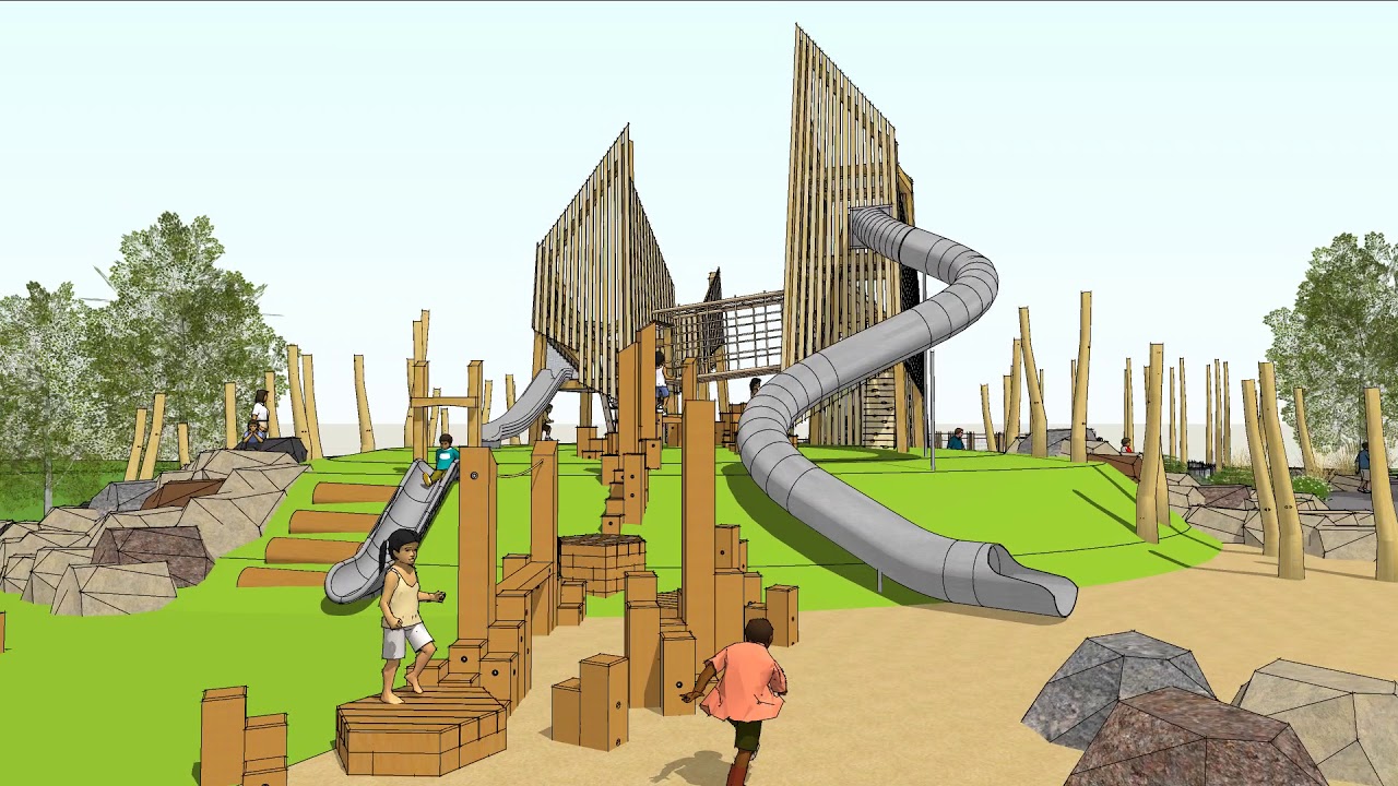 Wanuskewin Walk Thru Playground