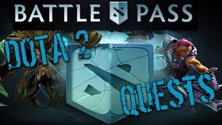 Dota 2  - QUESTING & DARK MOON!!!!!