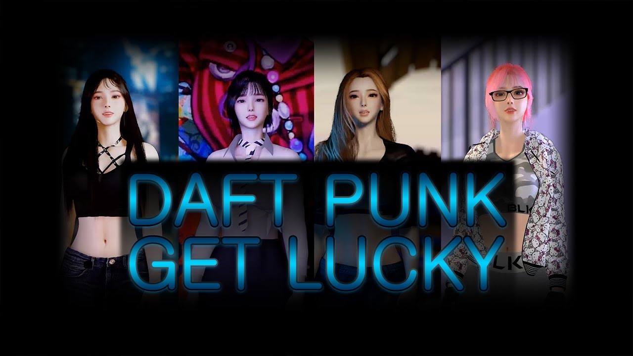 VAM MMD Daft Punk - Get Lucky (Cover by: George Barnett) [4K/60]