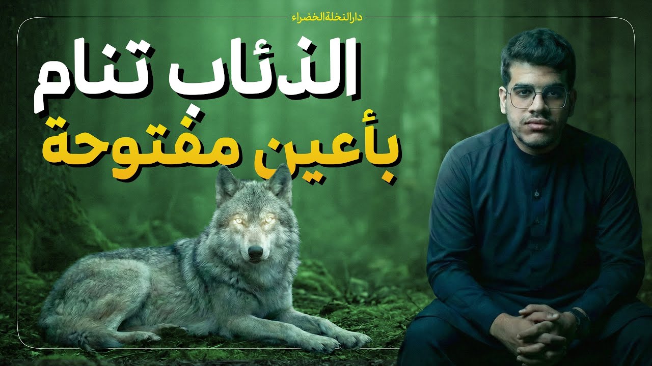 الذئاب تنام بأعین مفتوحة