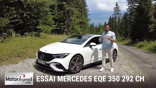 Essai Mercedes EQE 350, l’électrique longue distance !