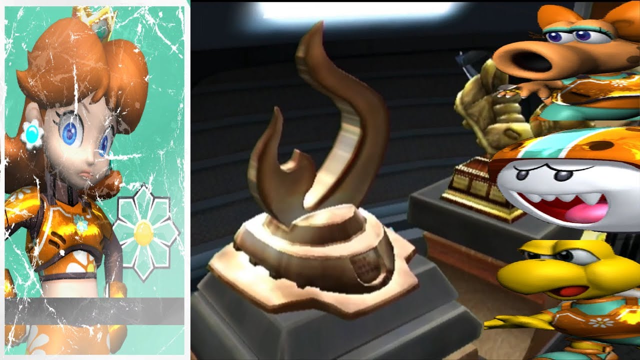 Mario Strikers Charged - Daisy - Fire Cup