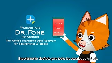 Wondershare Dr.Fone toolkit - el primer software de recuperación de datos de Android&iOS
