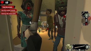 The Walking Zombie 2 - Walkthrough 5 - Destruction of mines