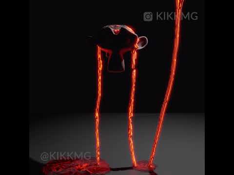 blender lava fluid