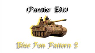 Blue Fun Pattern 2 - Panther Edit