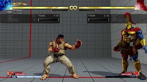 Street Fighter V Gill Reset Combo(VT2)