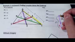 Geo 6-3(b) Notes Video (orthocenter and centroid)