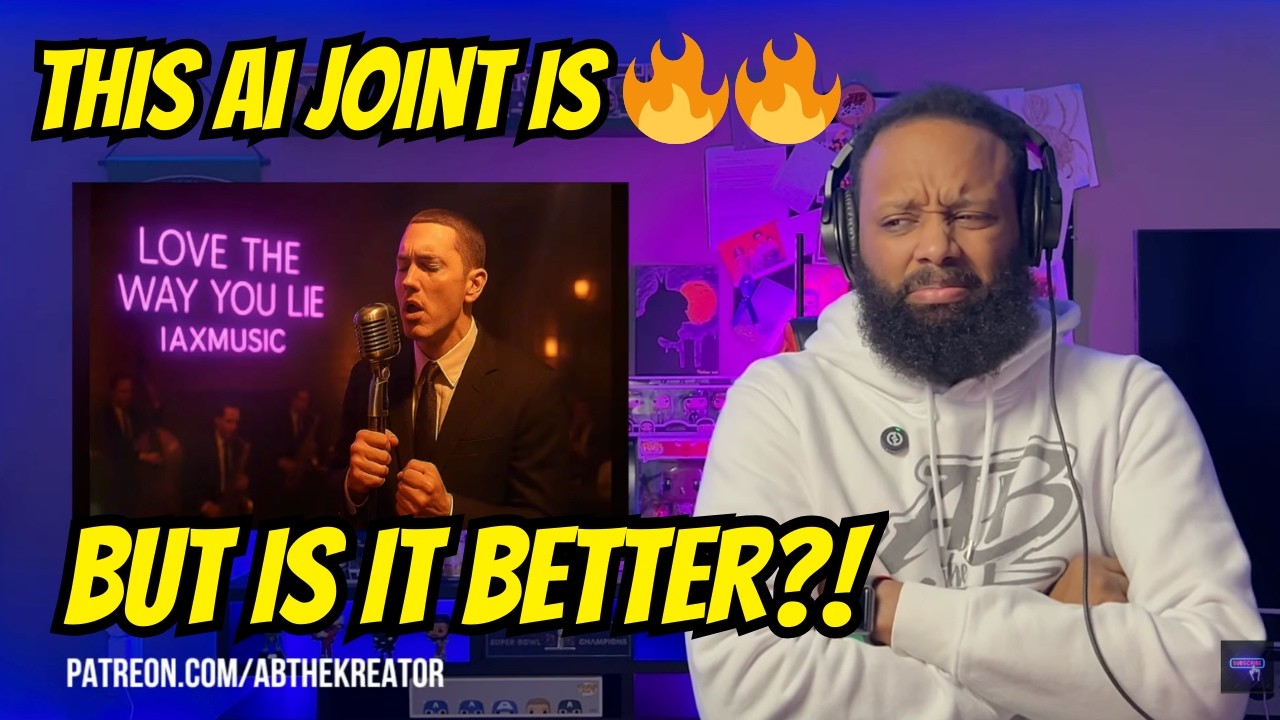 Love The Way You Lie (1950's Soul / Jazz Version) Cover by AI | Reaction