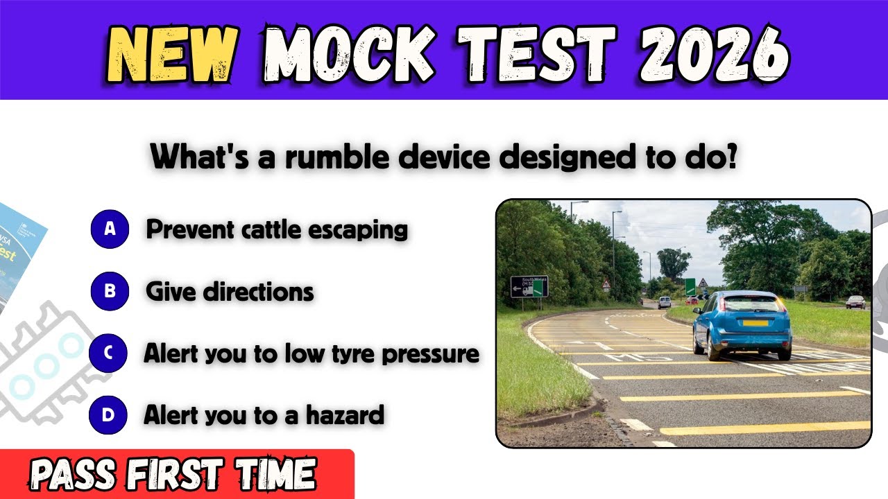 Theory Test 2026 UK | DVSA Driving Theory Test Revision | Pass First ...