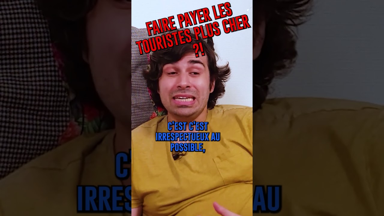 LES TOURISTES VONT PAYER PLUS CHER AU JAPON ?!
