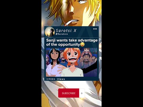 Sanji wants take