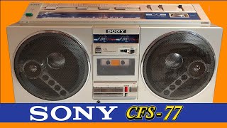 SONY CFS-77 - обзор и сравнение модификаций