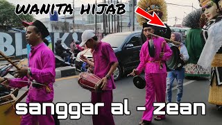 Sanggar ondel ondel al - zean ~ pemain gong nya cewe hijab