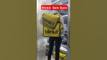 Blinkit Dark Store view #blinkit #instamart #store