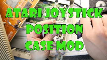 Atari ST Joystick Interface Reposition Mod