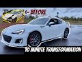 Rebuiding A WRECKED Subaru BRZ In 10 Minutes Rebuiding A WRECKED Subaru BRZ In 10 Minutes