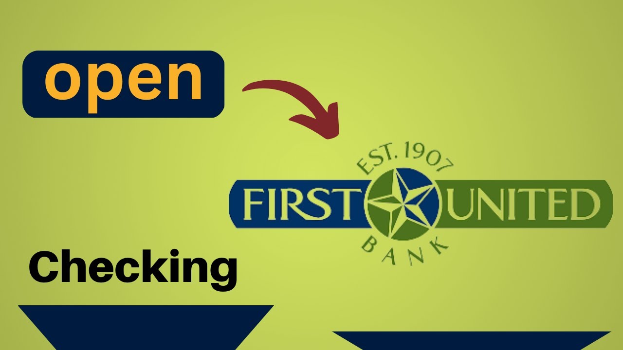 How to open First United Bank Saving online YouTube