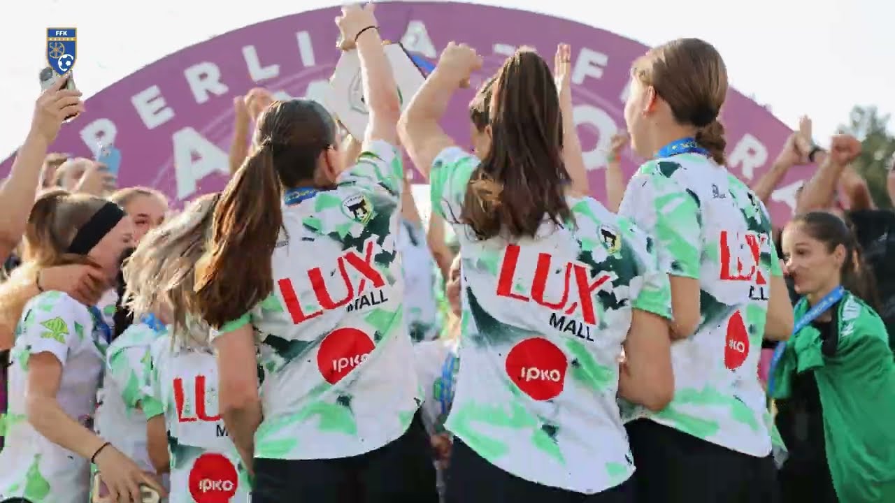 Ceremonia e shpalljes kampion në Siguria Superliga e Kosovës (Femrat) - KFF Mitrovica