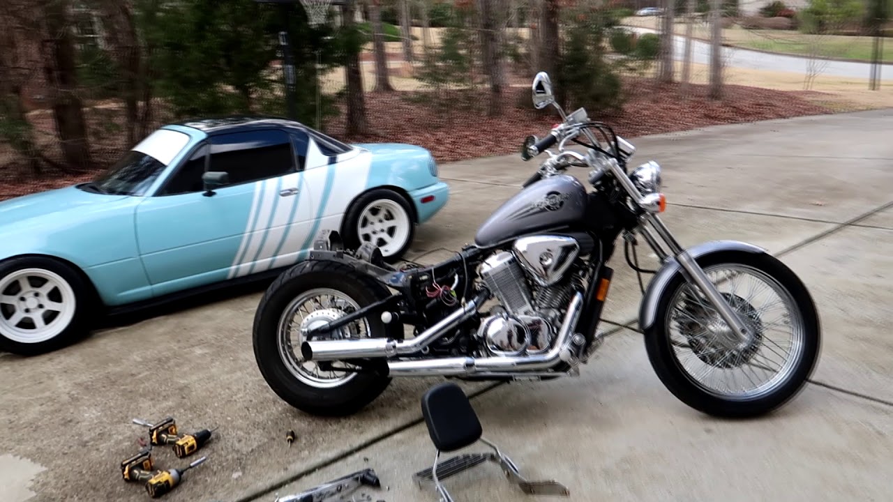 Honda Shadow Bobber Build | pt.1