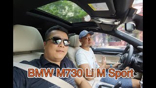 40 phút trải nghiệm BMW 730Li M Sport của Hùng Lâm Xehay