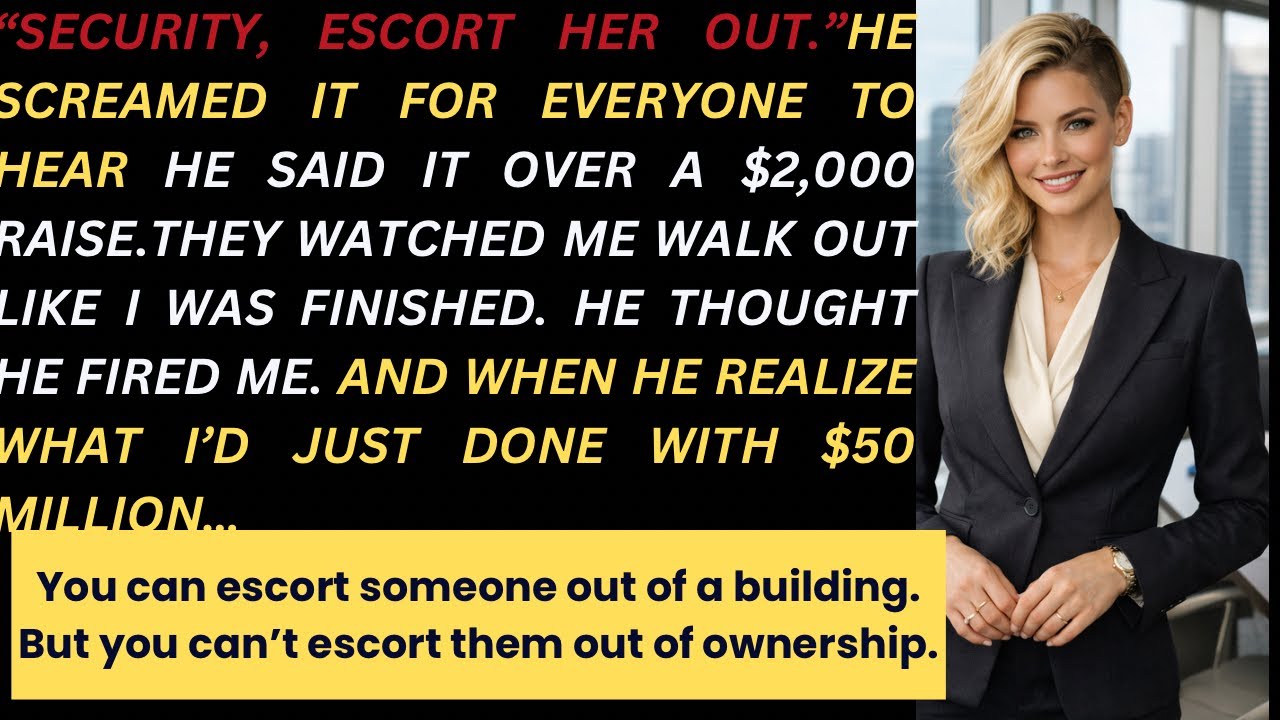 My Boss Laughed at My $2,000 Raise Request — I Bought $50 Million of His Company’s Stock